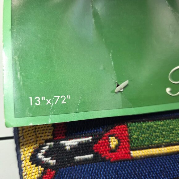 Windham Weavers Nutcracker Tapestry Table Runner 13"x72" Christmas holiday - Picture 4 of 7